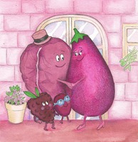 Ilustracion del cuento :La magia de los colores (editorial circulo rojo)